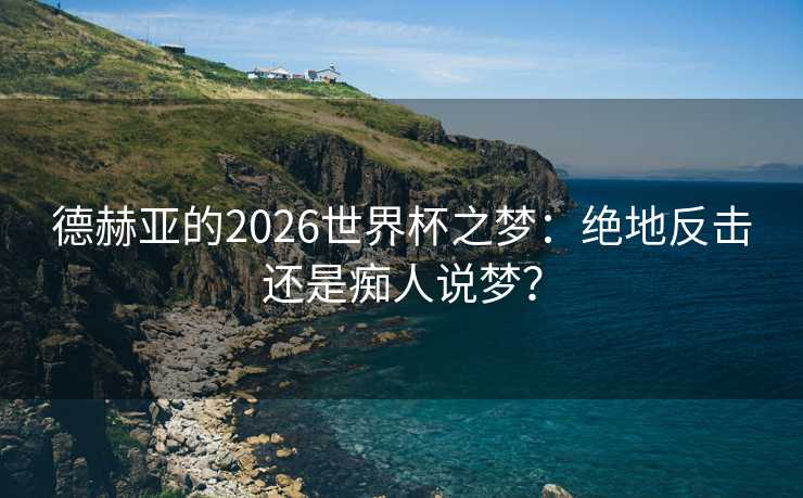德赫亚的2026世界杯之梦：绝地反击还是痴人说梦？